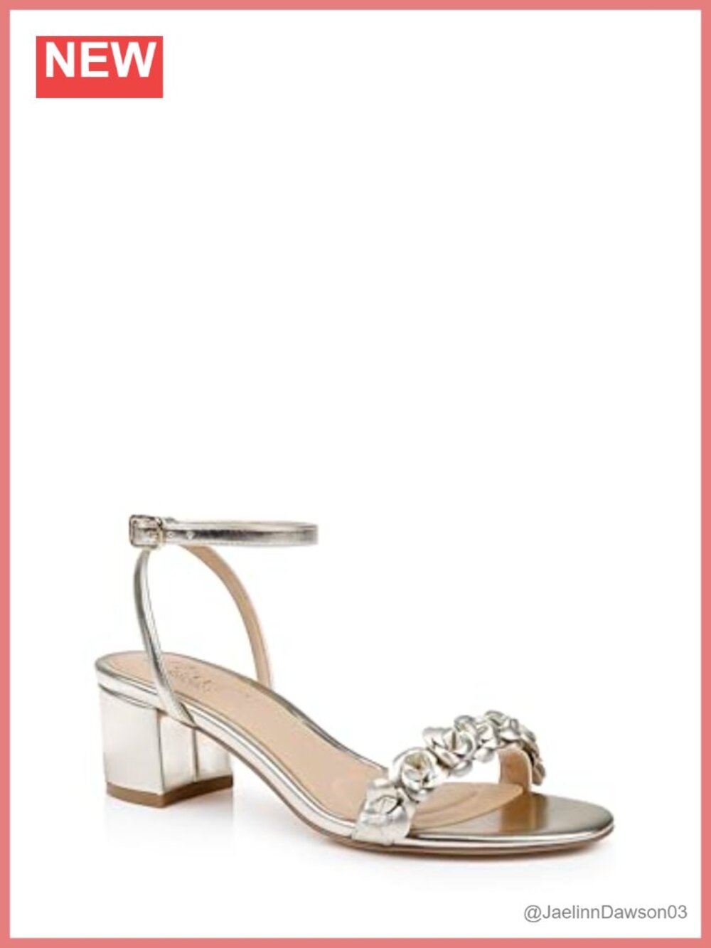 Low Block Heel Sandals - Gladiator Style with Ankle Strap